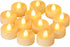 CANDLE CHOICE Battery Operated Flameless Tea Lights Bright Flickering LED Tealight Candles