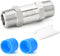 TAISHER 1PCS 304 Stainless Steel 1/2" NPT Male Check Valve, Backflow Prevention Non-Return Check Valves
