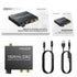 PROZOR Digital to Analog Audio Converter, 192KHz Optical to RCA Adapter, Volume Adjustable DAC with Optical Cable