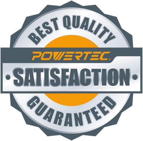 POWERTEC 71473 Hardened Steel Dowel Pins 3/8 Inch, Heat Treated for Accurate Alignment – 4 Pack