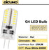 DiCUNO G4 LED Bulb, 3W JC Bi-Pin Base Light Bulbs, 12V AC/DC, Daylight White 6000K, 10 Pack Halogen Replacement