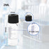 ALWSCI 2ml 8mm HPLC Vial, Clear Autosampler Vial with Graduation, 100 Pack, Black Screw Cap with Hole