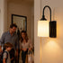 Generic 16-Color Battery Operated Wall Sconce,Adjustable LED Remote Control - Rechargeable Wall Sconce Decorative