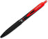 Uni-Ball 307 Retractable Gel Ink Pens, Medium Point 0.7mm, Pack of 6, Red, Smudge Proof for Smooth Writing