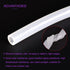 DMiotech Translucent Silicone Tube 1/4"(6mm) ID 1/2"(12mm) OD 3.3 Feet Industrial Tubing for Water Air Pump