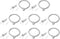 PATIKIL Ceiling Hanging Wire Cable Kit, 2m/6.6ft 8 Set Adjustable Light Suspend