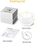 3 9 Dimmable, Kids Night Light Touch Modes & Colors Changing, Rechargeable Bedside Lamp Stepless Portable Touch Table
