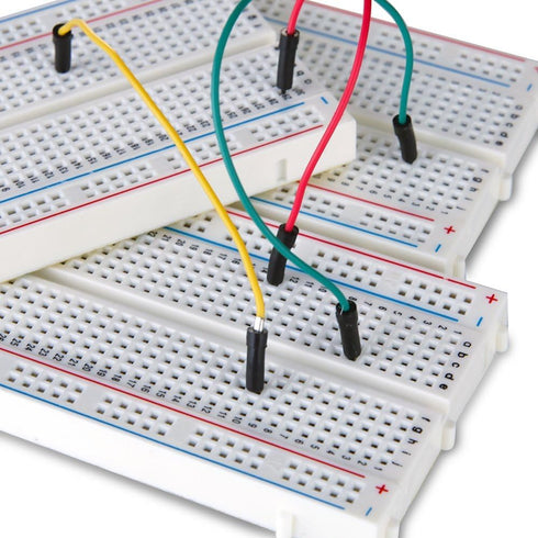 ELEGOO 3PCS 400 tie Points breadboard, 4 Power Rails for Jumper Wire by ELEGOO