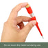 YOKIVE 2 Pcs Voltage Circuit Tester with 3mm Slotted Screwdriver, Ideal for Office, Art, Home, Daily Use (AC 100-500V,