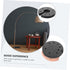 Gatuida Weighted Metal Lamp Base for Desk Table and Floor Lamps Round Heavy Duty Stabilizer Rust Resistant Home