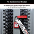 Master Lock Red Electrical Box Circuit Breaker Lockout, Tagout for Standard Toggles, 493B