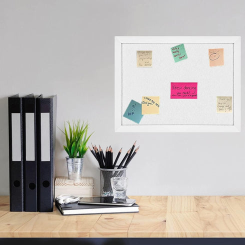 TORASO Cork Board Bulletin Board, 11“x14.5” - 2p with Pins, Eye Bolts, Gaskets, Screws for Office Home