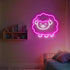 Cute Sheep Neon Sign, Kawaii Sheep LED Light, Nursery Wall Decor, Animal