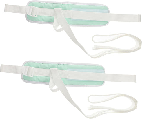 4pcs Healifty Padded Limb Straps for Patient Safety Wrist and Ankle Bundling Belt Comfortable and Breathable Design