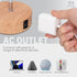 Yarra-Decor Bedside Lamp with USB A+C Charging Ports & AC Outlet, Touch Control Table Lamp for Bedroom, 3 Way Dimmable