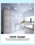 Sunco 8 Pack BR30 LED Bulbs, Indoor Flood Lights, 11W Equivalent 65W, 5000K Daylight, 850 Lumens