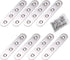Sumnacon 8Pcs Stainless Steel Flat Plates - 4 Inch Heavy Duty Mending Plate Straight Corner Brace Brackets Connector