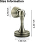 KOLAKO Magnetic Door Stopper, Heavy Duty Floor Door Stoppers Wall Protector, Brushed Bronze Stainless Steel Magnet Door