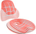 FLORICH Seat Cushion Lumbar Support Pillow for Office Chair, Car Lower Back
