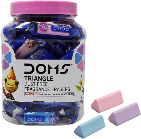 Set of 15 Doms Triangle Dust Free Fragrance Eraser