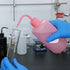 stonylab 2-Pack Chemical Wash Bottle, Pink LDPE Squeeze Bottle with Scale Labels, 250 ml (8 oz)