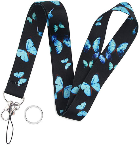 Yiflin Cute Neck Lanyard for Keys, Wallet, ID Card Holder - Cool Keychain for Women, Men, Teacher