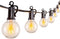 Brightown Outdoor String Lights 30FT G40 Globe Patio Lights with 27 Edison