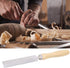 Rhombic File Coated Hand File with Wooden Handle for Metal Glass Grinding, Woodworking Garden Tool (5 inches)