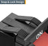 POWERTEC 120V/230V Dual Voltage On/Off Safety Toggle Switch for Power Tools, Fits Table Saw, Router Table