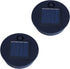 Solar Lantern Waterproof Lights Replacement Top, 2 Pack Decorative Garden Outdoor Lighting Solar Replacement Top (Warm