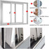 Weather Stripping Door Window Seal Strip, 33 Ft Self-Adhesive, Soundproofing, Draft Blocker, Gray, 0.35" Wide x 0.6"