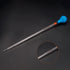 PATIKIL Graduated Dropper Pipettes Kit, 10ml Borosilicate Glass Pipette with Rubber Cap for Lab Liquid Transfer