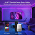 16.4FT IP65 Ligency Smart Neon Rope Lights with Alexa - Ultra Bright RGBW LED Strip, Plug-in Adapter Powered