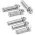 Expansion Bolts, 304 Stainless Steel External Hex Nut Expansion Screw Bolts, M8x60mm, 8Pcs