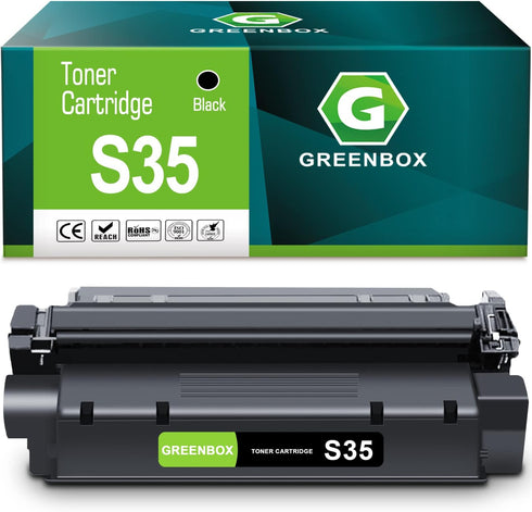GREENBOX Compatible Canon S35 Toner Cartridge Replacement for Canon 7833A001AA for imageCLASS D300 D310 D320 D340 D360