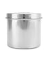QWORK Stainless Steel Ointment Jar with Lid, 2 Pack Medical Container Jars for Storage of Medical Liquid, Lab Use