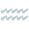 Hex Bolts (M14-1.5x40mm) 10Pcs, 8.8 Grade Carbon Steel Zinc Plated Fully Threaded Hex Head Screw Bolt for Furniture
