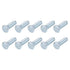Hex Bolts (M14-1.5x40mm) 10Pcs, 8.8 Grade Carbon Steel Zinc Plated Fully Threaded Hex Head Screw Bolt for Furniture