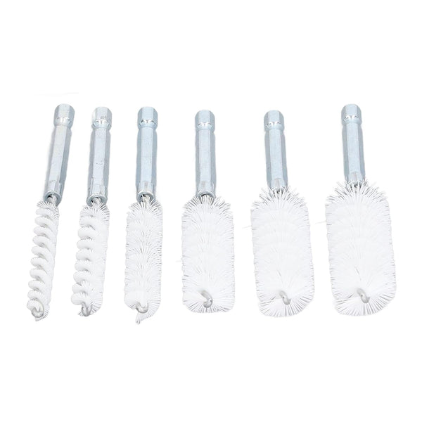 6PCS Hole Cleaning Brushes Bore Brush for Drill Twisted Wire Cleaning Brush