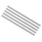 uxcell Round Steel Rod, 3.9mm HSS Lathe Bar Stock Tool, 100mm Long, 5pcs for DIY Craft