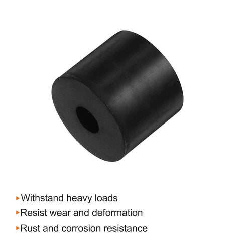 HARFINGTON 4pcs Rubber Spacer, 1.57 Inch OD Neoprene Round Anti Vibration Isolation Pads for Home and Car Accessories