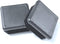 2" Black Plastic Plugs for Square Tubing by Caplugs, Package of 4