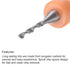 uxcell Micro PCB Drill Bit Set, 10pcs 1/8" Shank 1.45mm Solid Tungsten Carbide CNC Engraving Bits