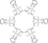 Small Binder Clips, 3/4 Inch (19mm), 50 Pack Mini Binder Clips (White)