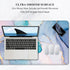 Auhoahsil 35.4 15.7 Large Gaming Mouse Pad, Marble Theme XXL x in Desk Pad Stitched Non-Slip Rubber Long Computer