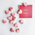 Chris.W Cute Heart Shaped Mini Binder Clips, Decorative Paper Clips, Pack of 20, Pink, 1.4 x 0.82 inches