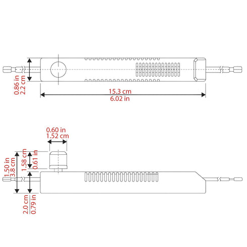 ZE-02A ZE-02 Dimmer 60W~500W 120V 4 Floor Lamp Switch Replacement Repair Kit Inline Full Range Rotary Light Controller