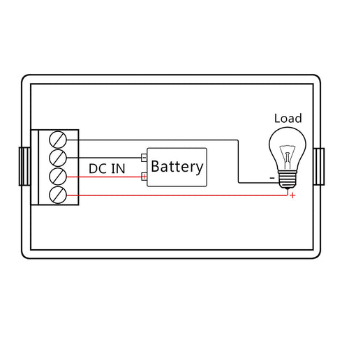 DROK Digital Multimeter DC 6.5-100V 20A Power Energy Meter, LCD Digital Display Volt Amp Tester Gauge