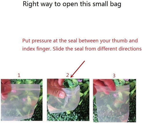 2''x 3'', Small Clear Poly Zipper Bags (Pack of 200), 2 Mil Reclosable Storage Bags for Jewelry, Candy