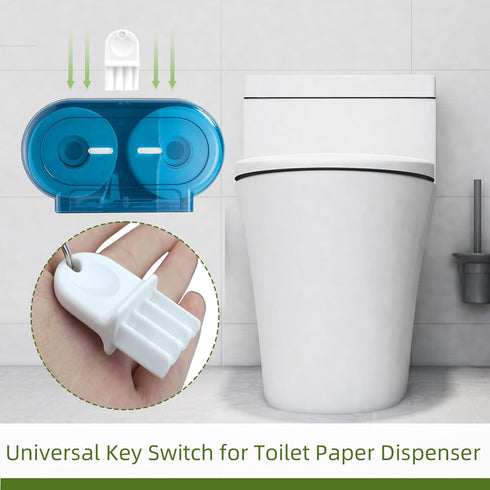 TKYZMS 5Pcs Commercial Paper Towel Dispenser Key,Toilet Paper Holder Key,Tissue Dispenser Key,Universal Dispenser